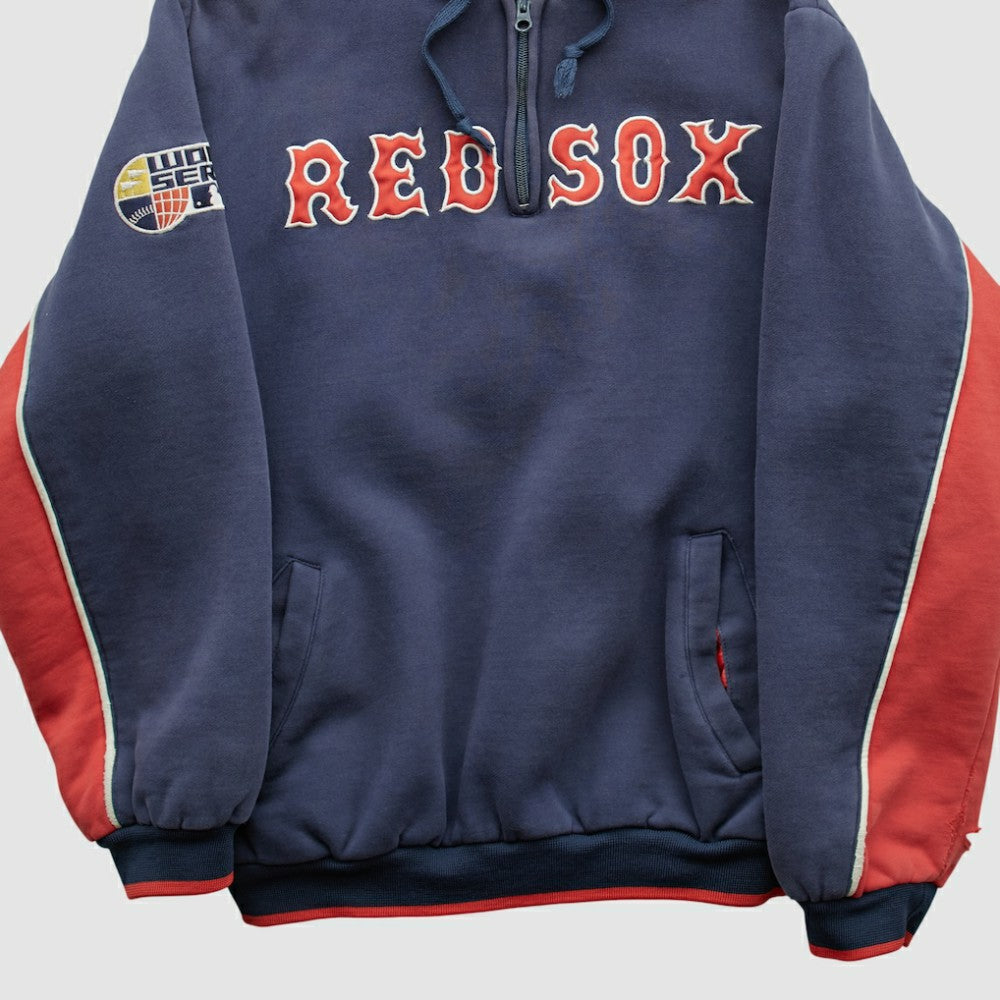Boston Red Sox GIII Sports 2007 Hooded 1/4 Zip Sweatshirt - MLB