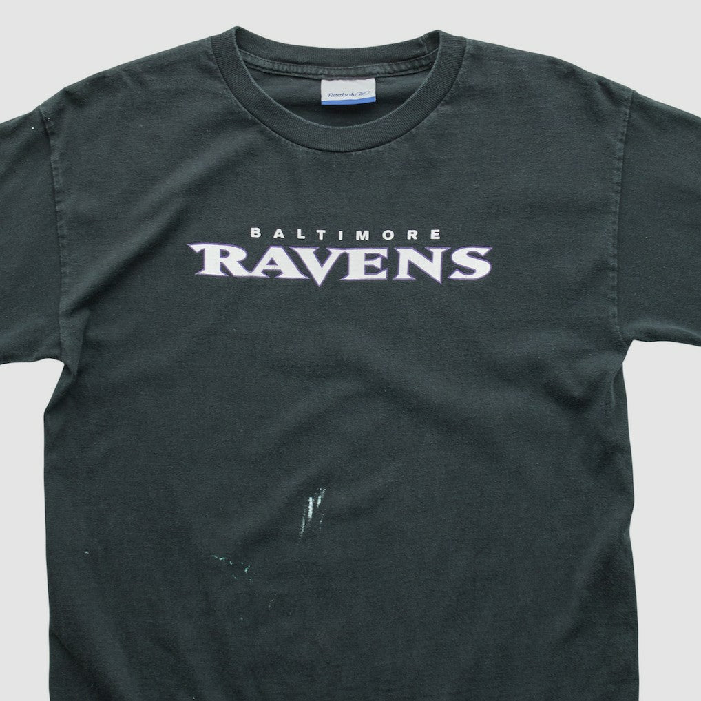 Baltimore Ravens Reebok 2000s Long Sleeve T-shirt Black Vintage | Fanatics