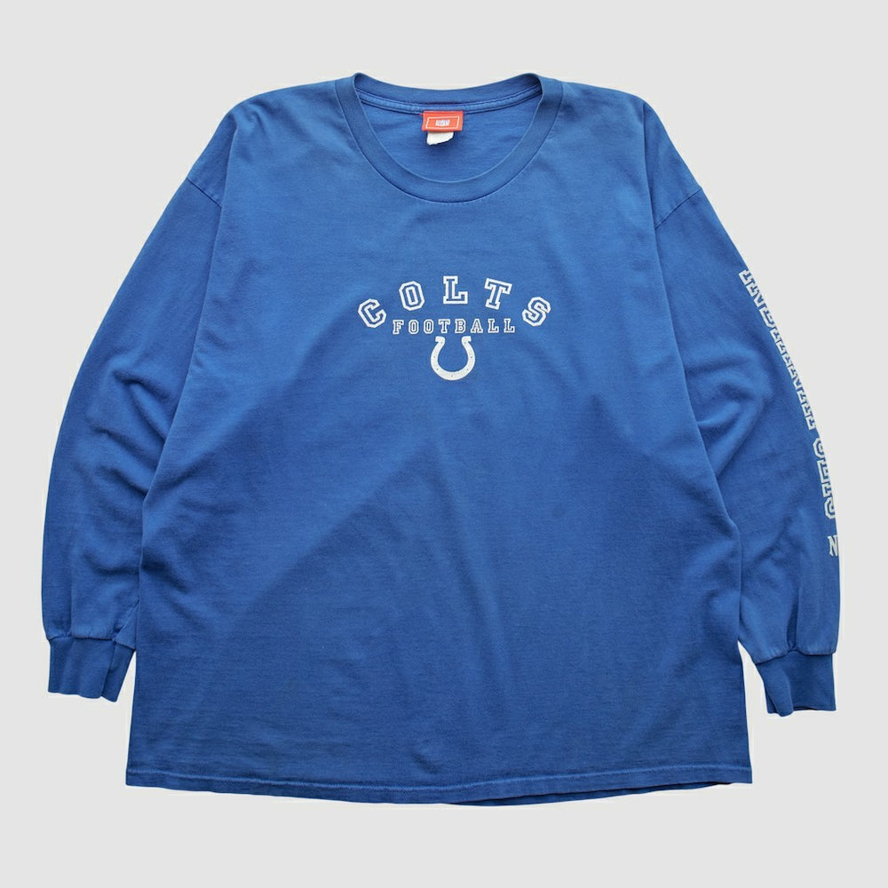 Indianapolis Colts NFL 2000s Long Sleeve T-shirt Blue Vintage | Fanatics