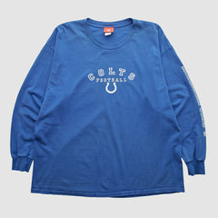 Indianapolis Colts NFL 2000s Long Sleeve T-shirt Blue Vintage | Fanatics