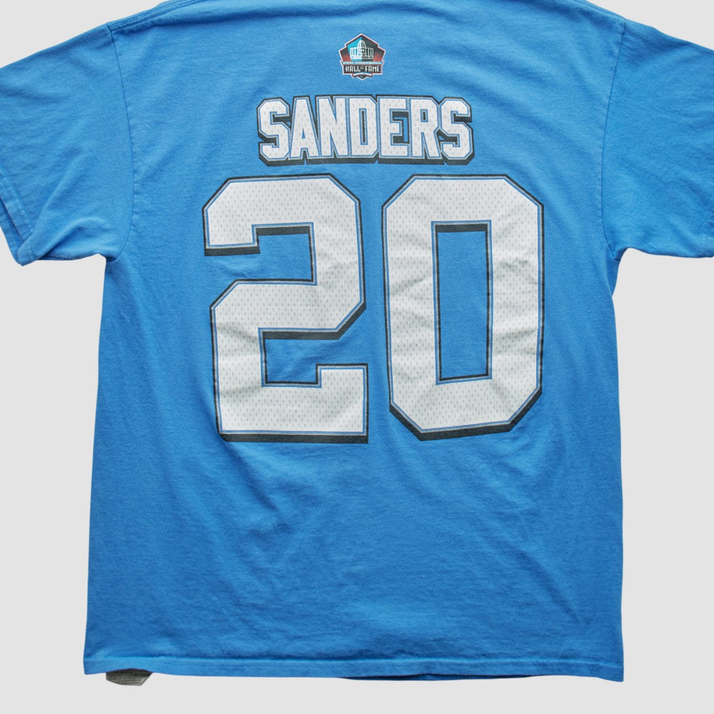 Detroit Lions Majestic 2000s T-shirt Blue Vintage | Fanatics