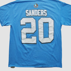 Detroit Lions Majestic 2000s T-shirt Blue Vintage | Fanatics
