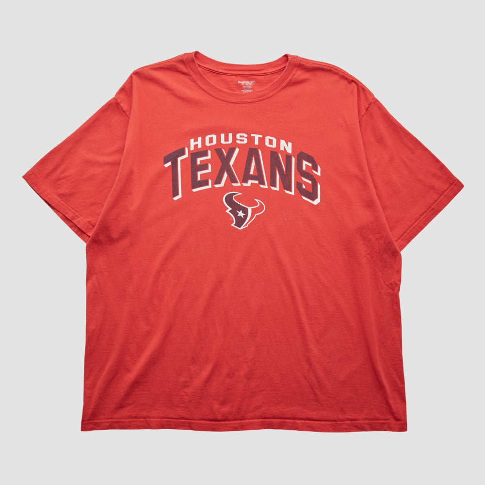 Houston Texans Reebok 2000s T-shirt Red Vintage | Fanatics