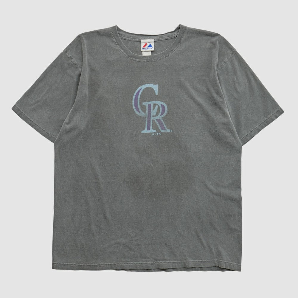 Colorado Rockies Majestic 2000s T-shirt - MLB