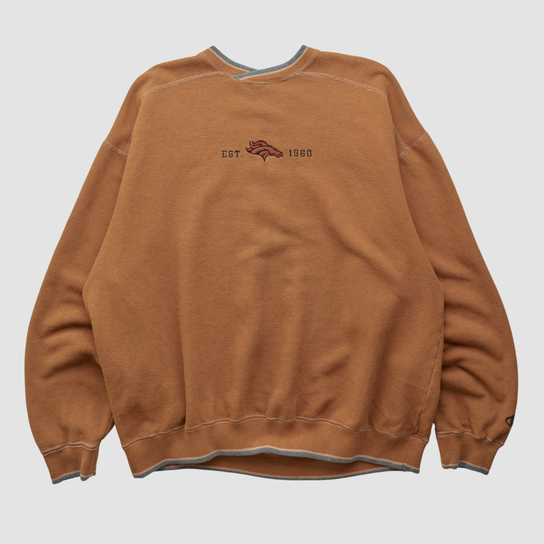 Denver Broncos Champion 2000s Pullover Sweatshirt Clay Vintage | Fanatics