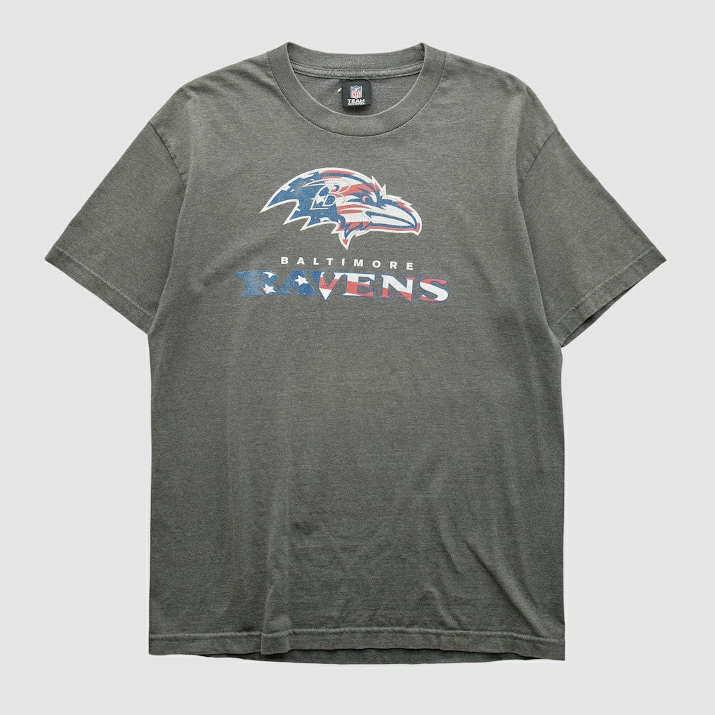 Baltimore Ravens NFL 2010s T-shirt Dark Heather Gray Vintage | Fanatics