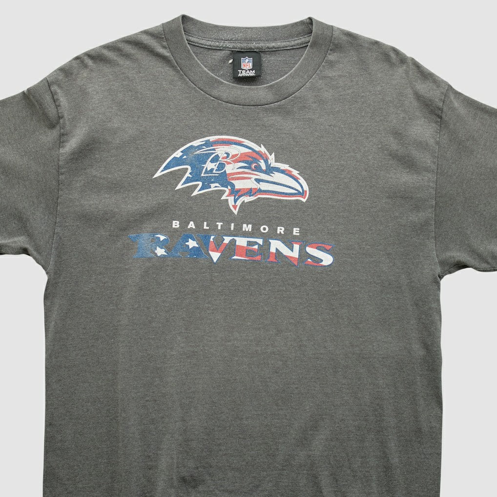 Baltimore Ravens NFL 2010s T-shirt Dark Heather Gray Vintage | Fanatics