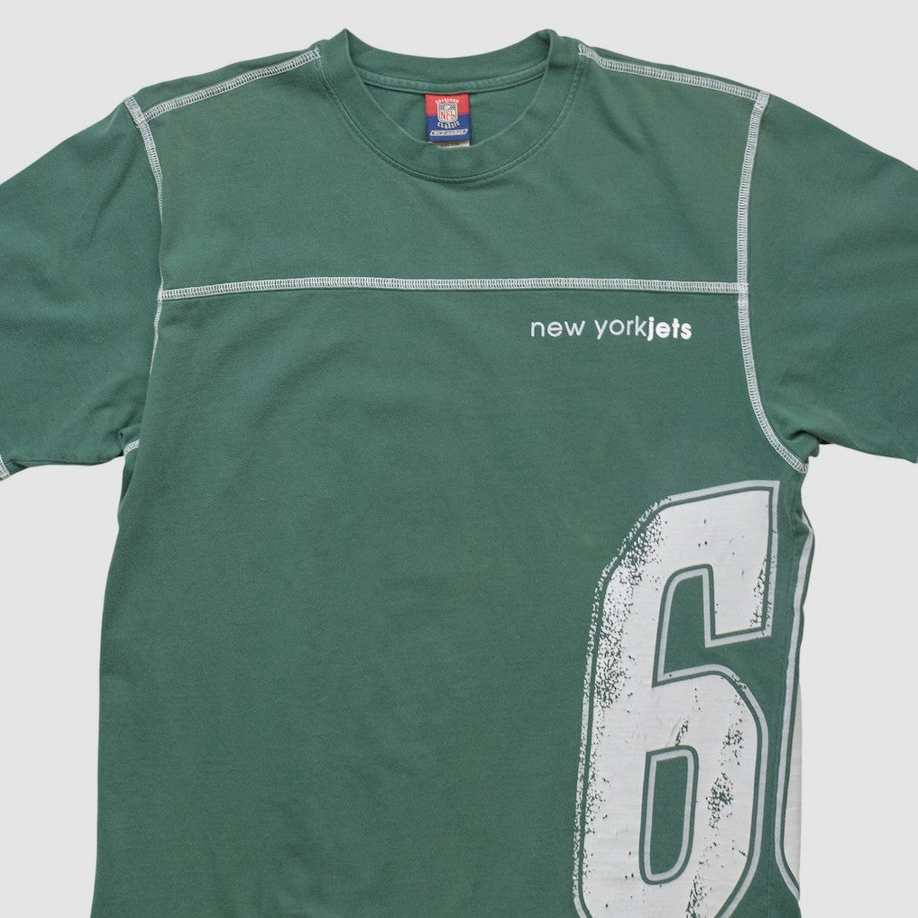 New York Jets Reebok 2000s T-shirt Green Vintage | Fanatics