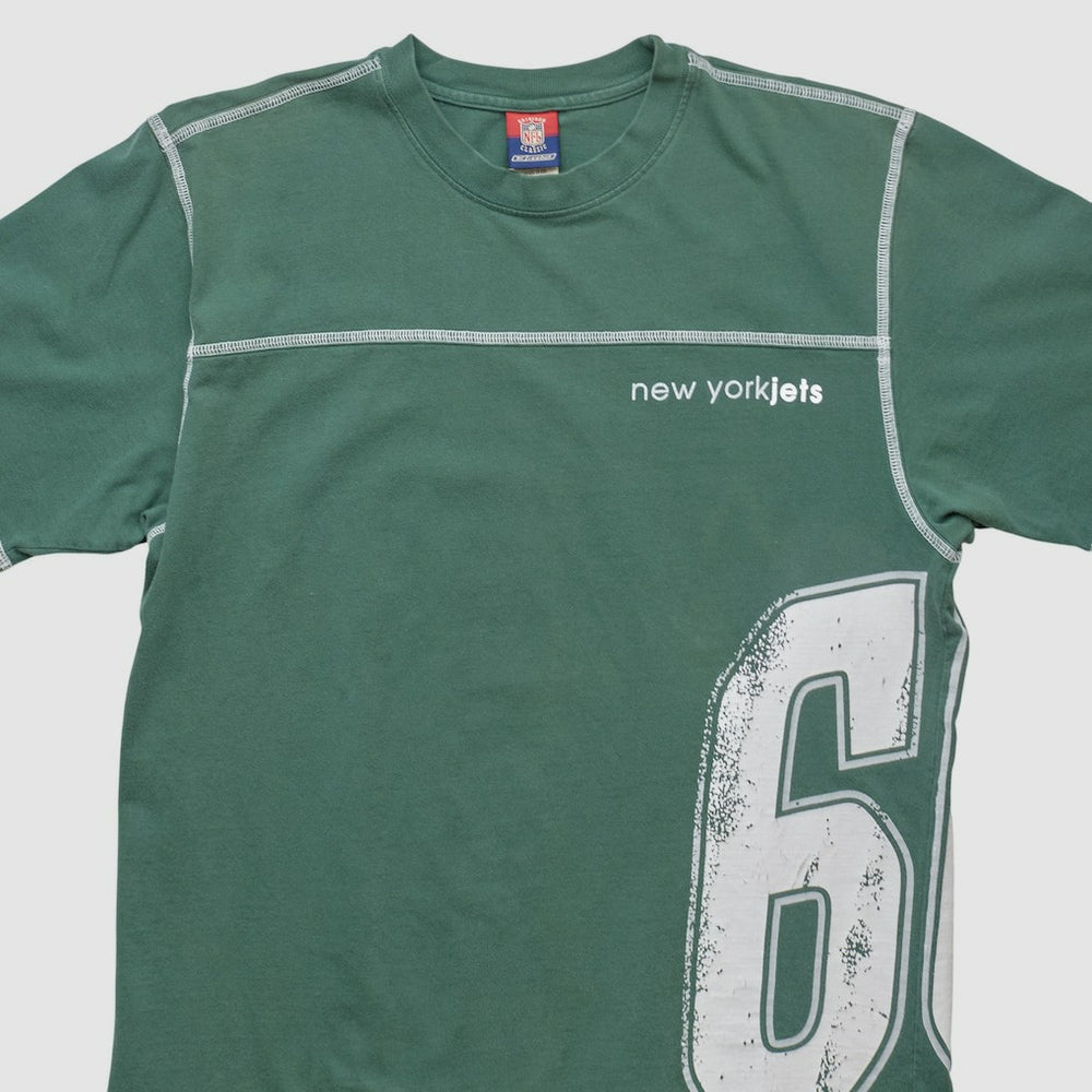 New York Jets Reebok 2000s T-shirt Green Vintage | Fanatics