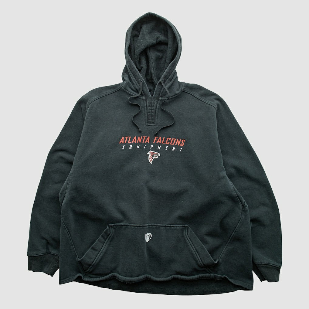 Atlanta Falcons Reebok 2000s Hooded Pullover Sweatshirt Black Vintage | Fanatics