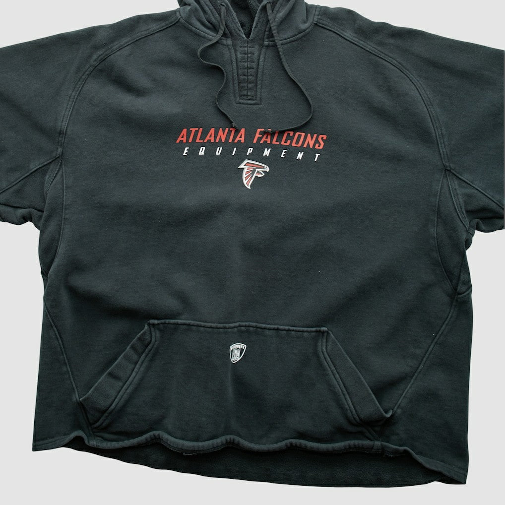 Atlanta Falcons Reebok 2000s Hooded Pullover Sweatshirt Black Vintage | Fanatics