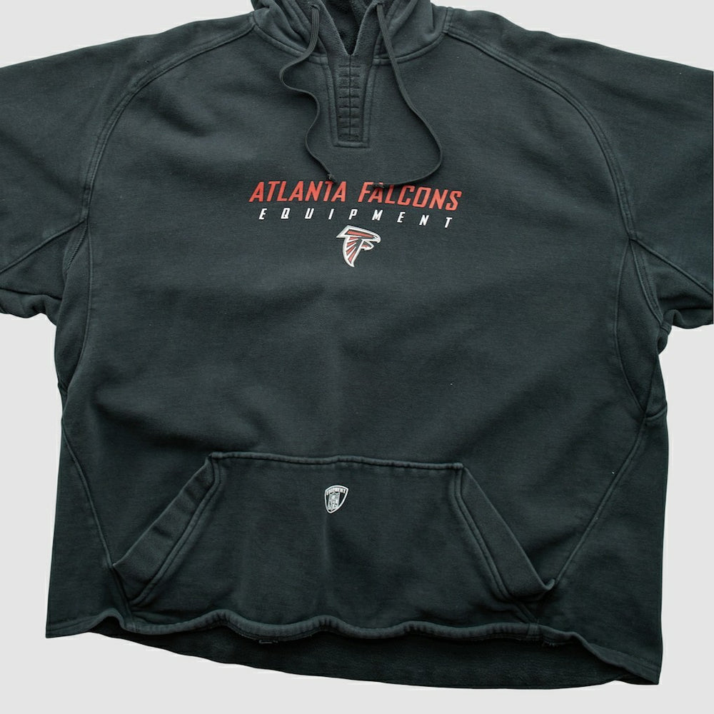 Atlanta Falcons Reebok 2000s Hooded Pullover Sweatshirt Black Vintage | Fanatics