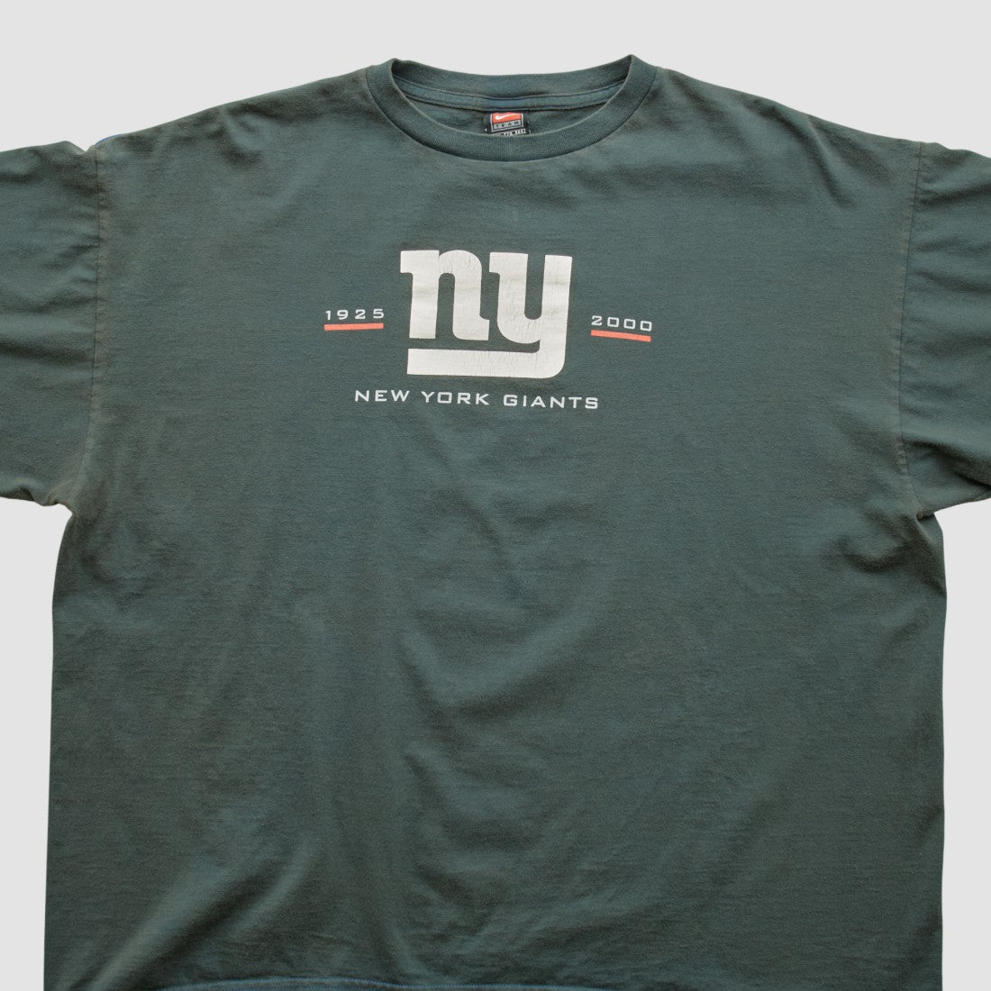 New York Giants 2000s T-shirt Green Vintage | Fanatics
