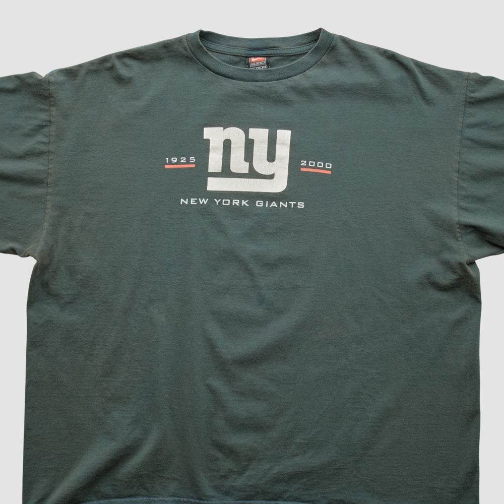New York Giants 2000s T-shirt Green Vintage | Fanatics