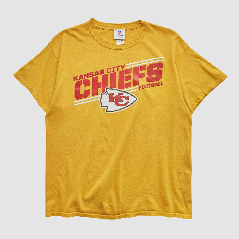 Kansas City Chiefs NFL 2010s T-shirt Yellow Vintage | Fanatics