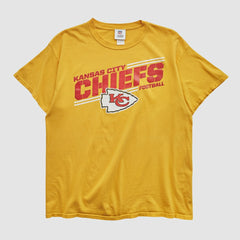 Kansas City Chiefs NFL 2010s T-shirt Yellow Vintage | Fanatics