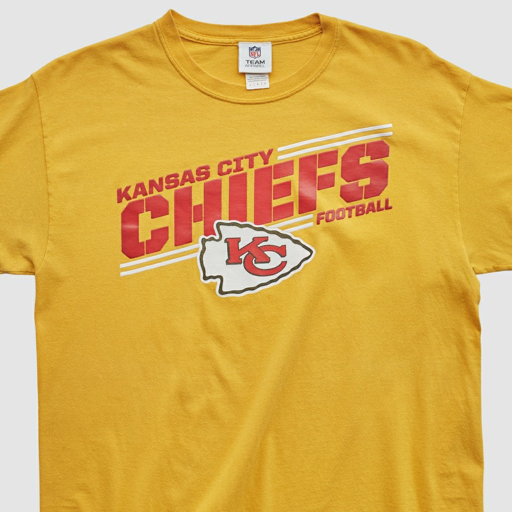 Kansas City Chiefs NFL 2010s T-shirt Yellow Vintage | Fanatics