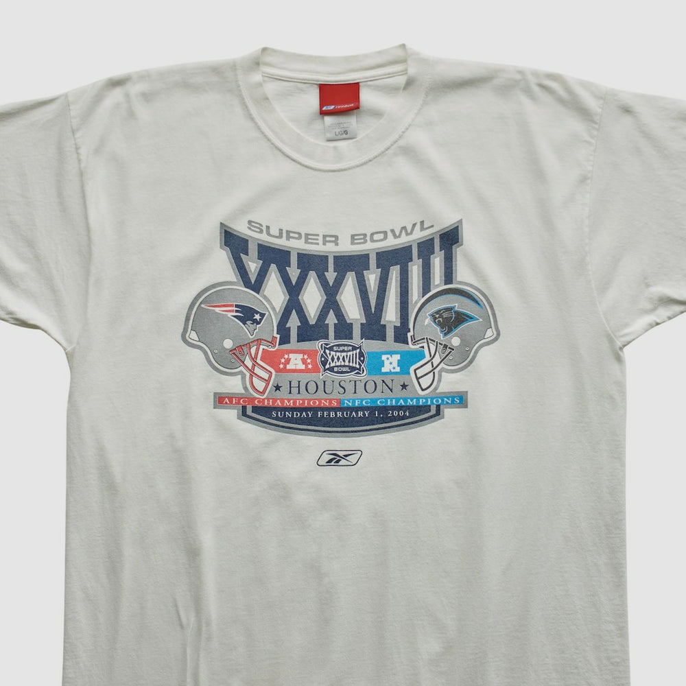 New England Patriots Reebok 2004 T-shirt White Vintage | Fanatics