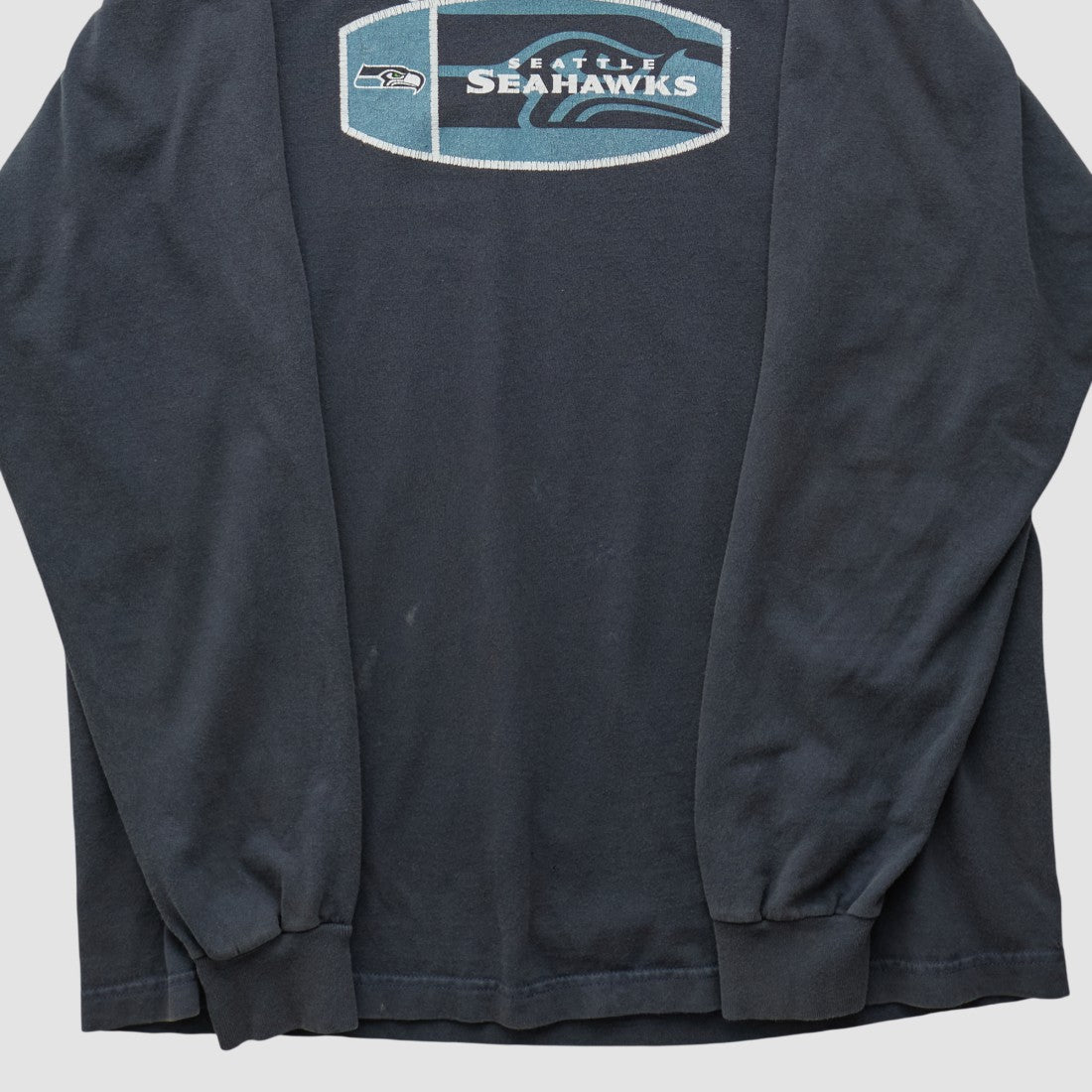 Seattle Seahawks Reebok 2000s Long Sleeve T-shirt Black Vintage | Fanatics