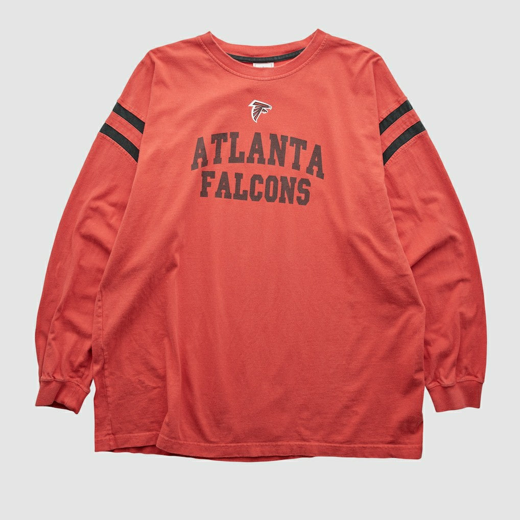 Atlanta Falcons NFL 2000s Long Sleeve T-shirt Red Vintage | Fanatics