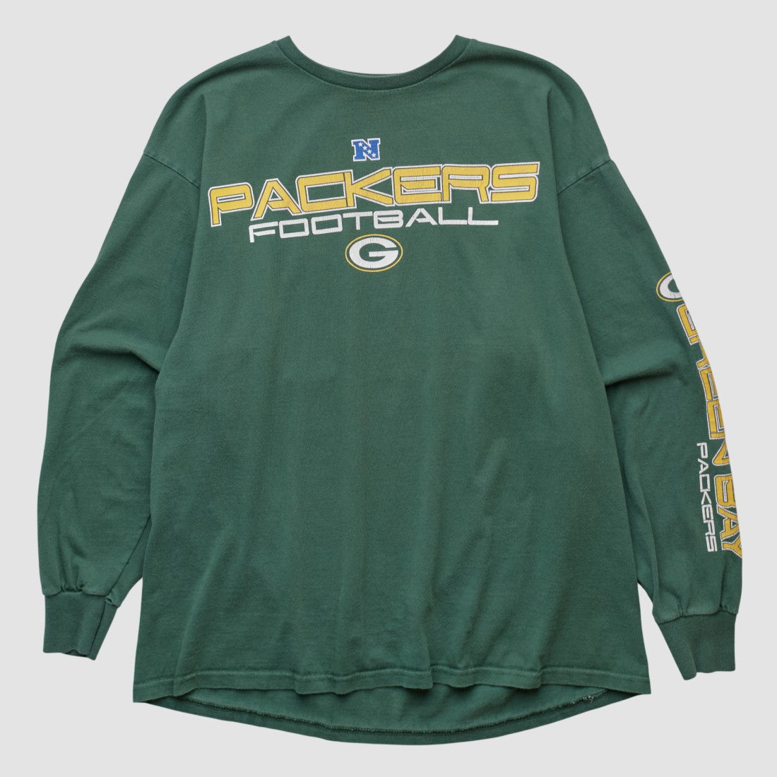 Green Bay Packers NFL 2000s Long Sleeve T-shirt Green Vintage | Fanatics