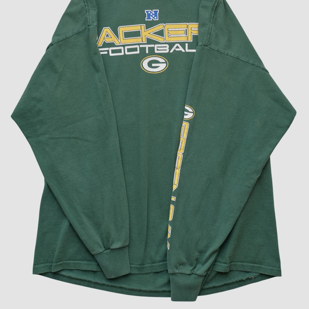Green Bay Packers NFL 2000s Long Sleeve T-shirt Green Vintage | Fanatics