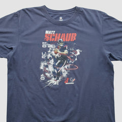 Matt Schaub NFL 2000s T-shirt Navy Vintage | Fanatics