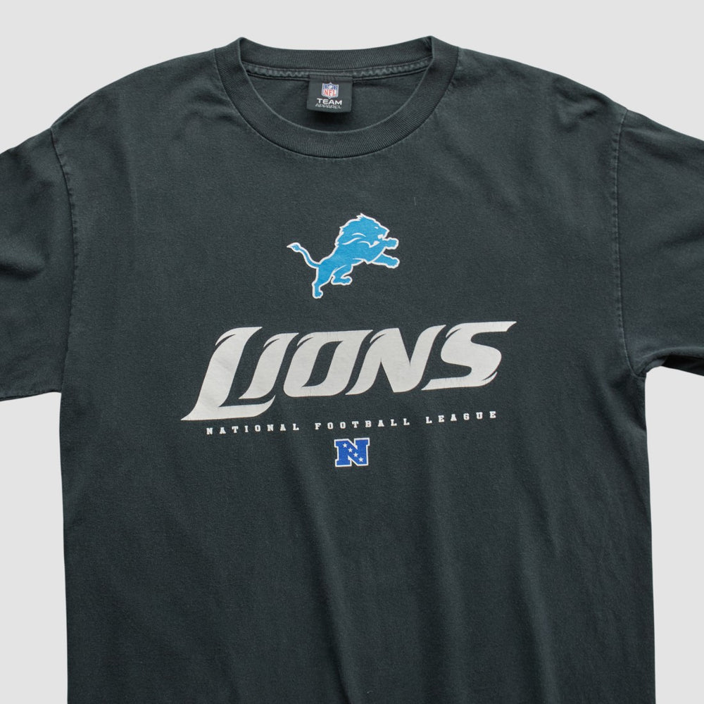 Detroit Lions NFL 2010s Long Sleeve T-shirt Black Vintage | Fanatics