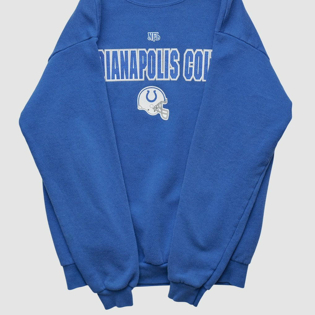 Indianapolis Colts NFL 2000s Pullover Sweatshirt Blue Vintage | Fanatics
