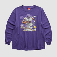 Adrian Peterson NFL 2000s Long Sleeve T-shirt Purple Vintage | Fanatics
