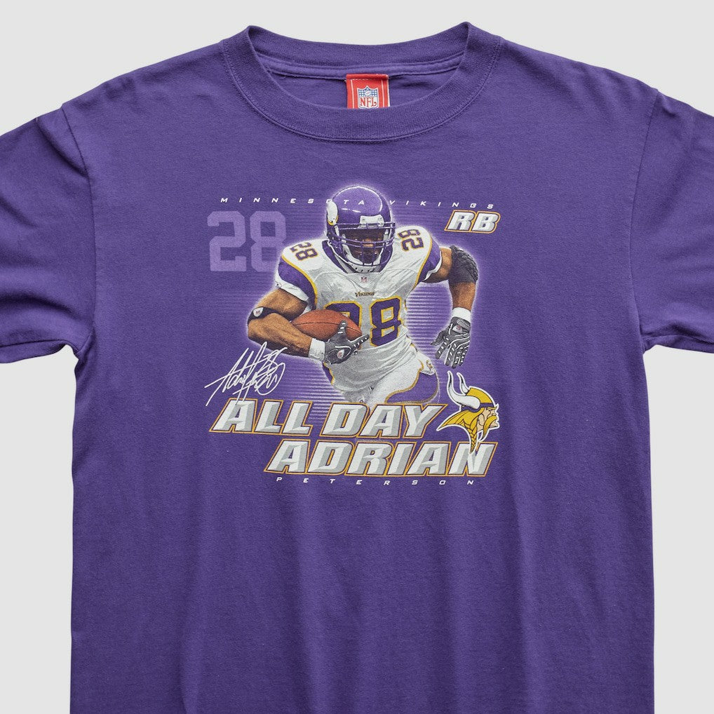 Adrian Peterson NFL 2000s Long Sleeve T-shirt Purple Vintage | Fanatics