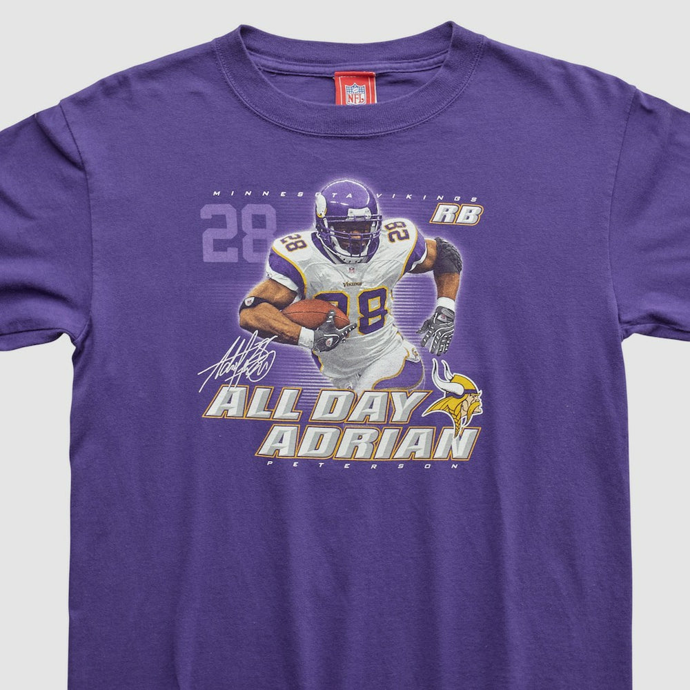 Adrian Peterson NFL 2000s Long Sleeve T-shirt Purple Vintage | Fanatics