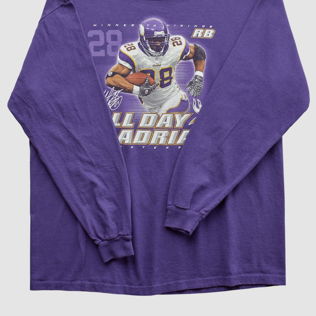Adrian Peterson NFL 2000s Long Sleeve T-shirt Purple Vintage | Fanatics