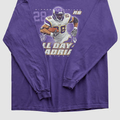 Adrian Peterson NFL 2000s Long Sleeve T-shirt Purple Vintage | Fanatics