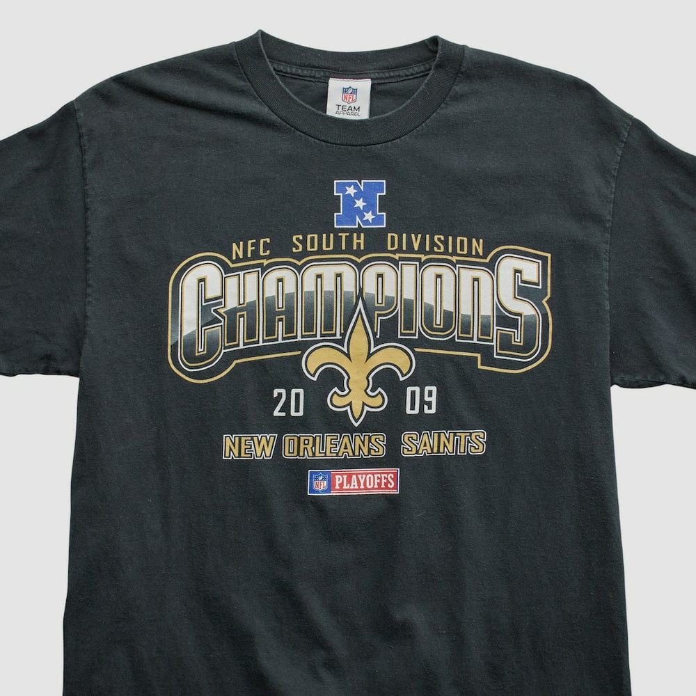 New Orleans Saints NFL 2009 T-shirt Black Vintage | Fanatics
