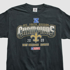 New Orleans Saints NFL 2009 T-shirt Black Vintage | Fanatics