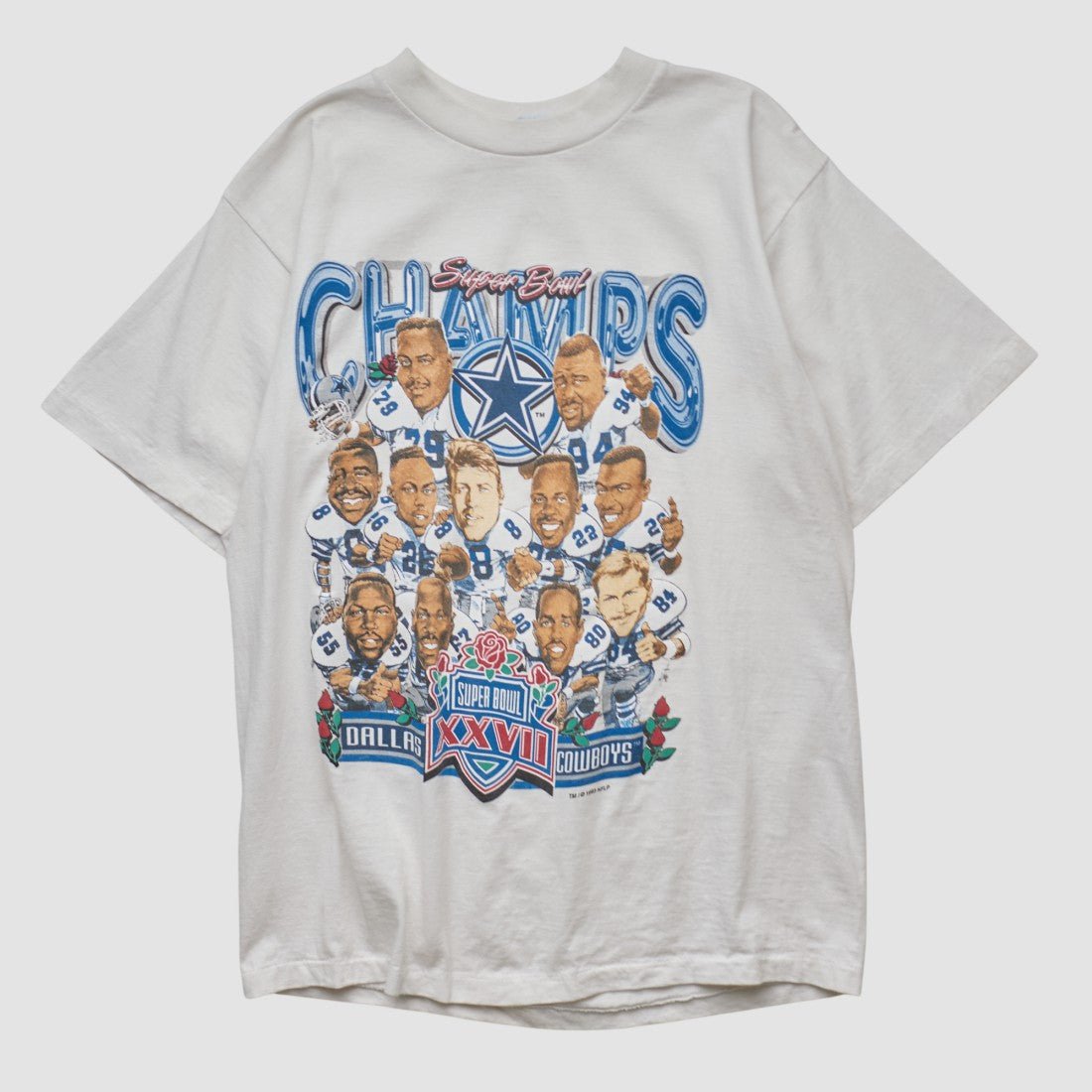 Dallas Cowboysm Sportswear 1993 T-shirt White Vintage | Fanatics
