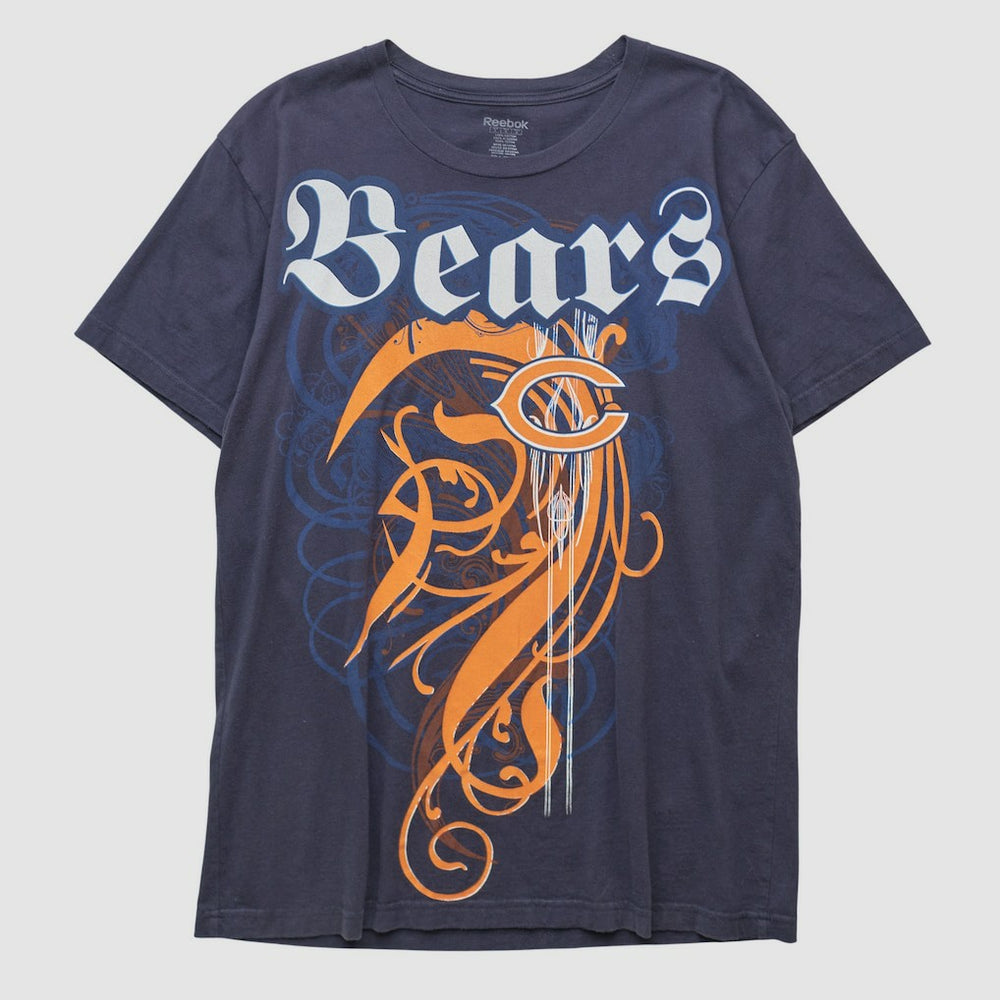 Chicago Bears Reebok 2000s T-shirt Navy Vintage | Fanatics