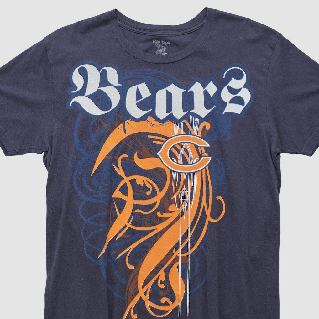 Chicago Bears Reebok 2000s T-shirt Navy Vintage | Fanatics