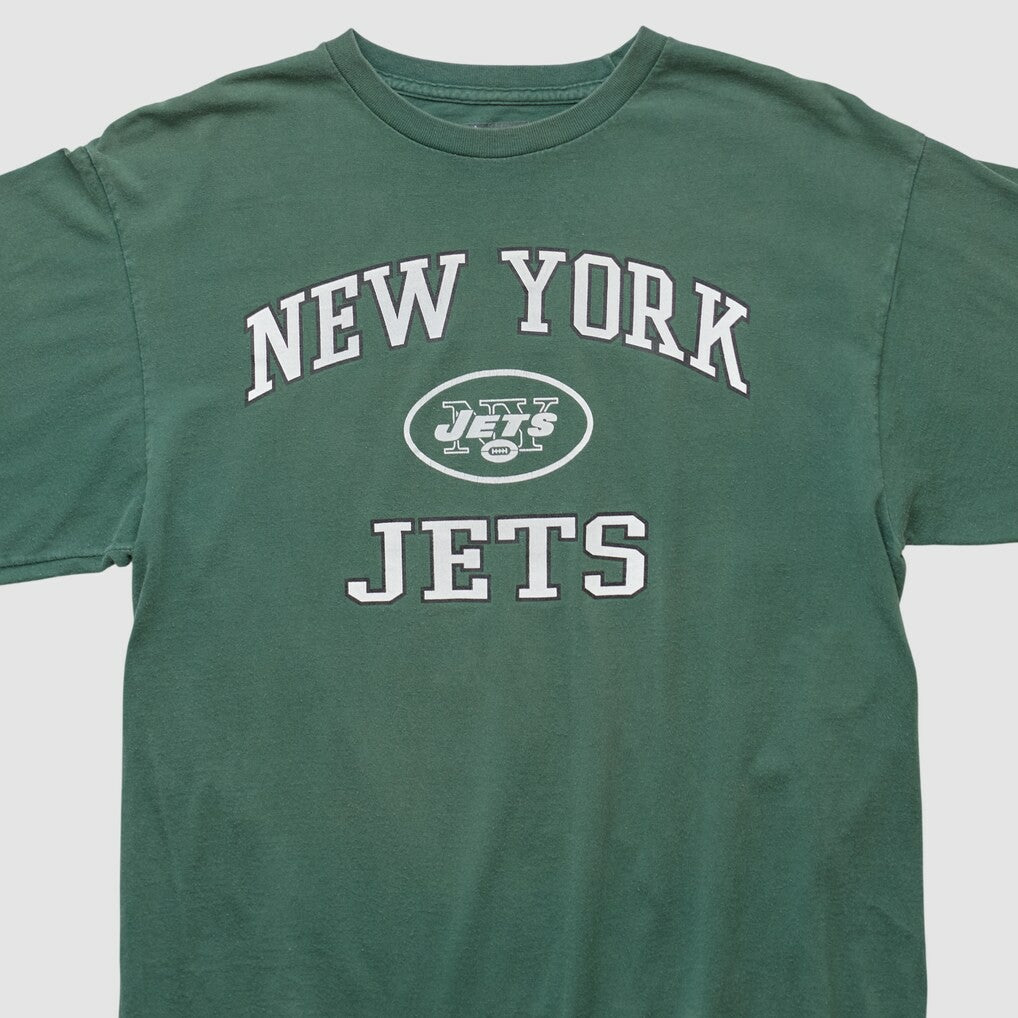 New York Jets NFL 2000s Long Sleeve T-shirt Green Vintage | Fanatics
