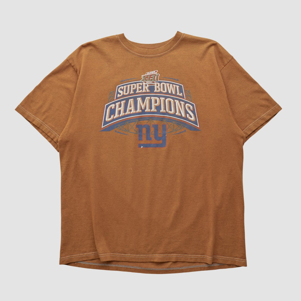 Super Bowl Reebok 2008 T-shirt Clay Vintage | Fanatics