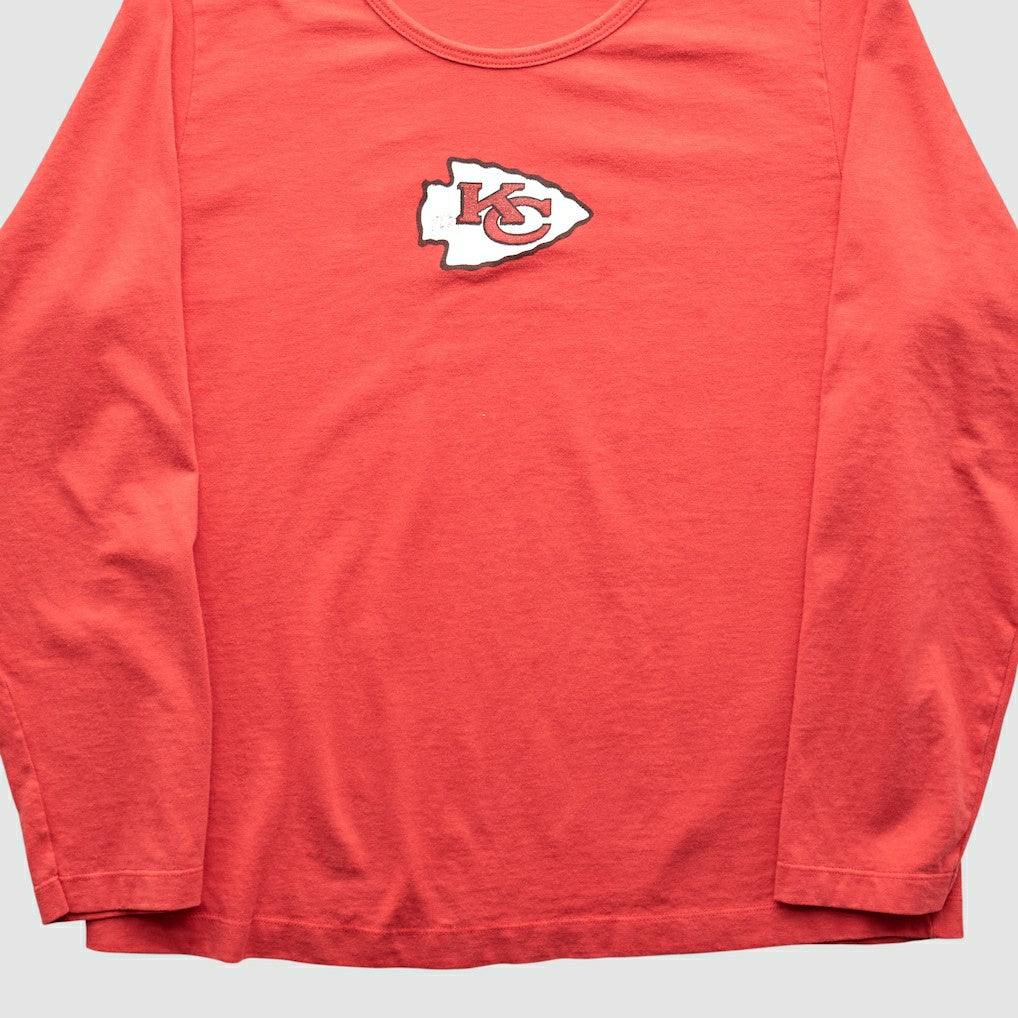 Kansas City Chiefs NFL 2000s Long Sleeve T-shirt Red Vintage | Fanatics