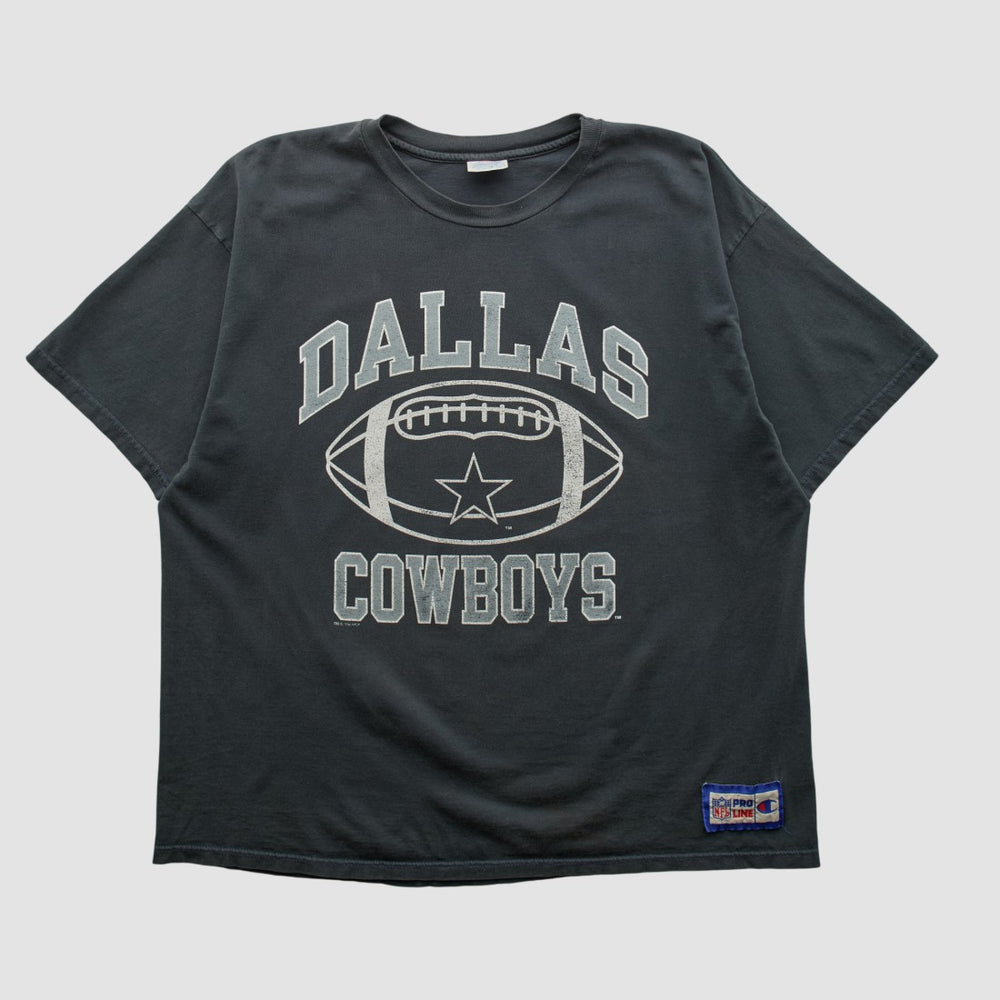 Dallas Cowboys Champion 90s T-shirt Black Vintage | Fanatics