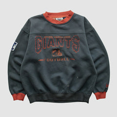 New York Giants Lee Apparel 90s Pullover Sweatshirt Charcoal Vintage | Fanatics