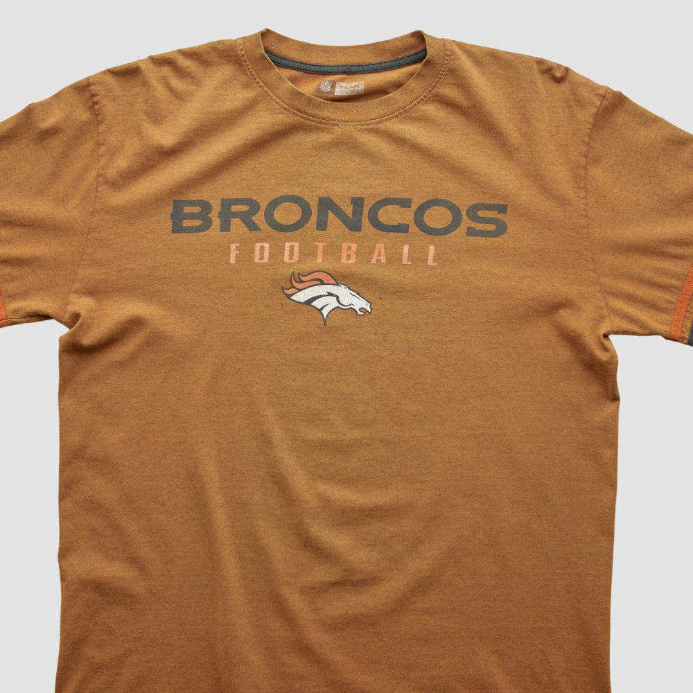 Denver Broncos 2000s Long Sleeve T-shirt Clay Vintage | Fanatics