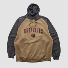 Memphis Grizzlies Reebok 2000s Hooded Pullover Sweatshirt Clay Vintage - NBA