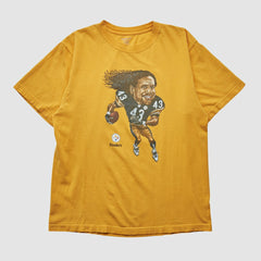 Pittsburgh Steelers Reebok 2000s T-shirt Yellow Vintage | Fanatics