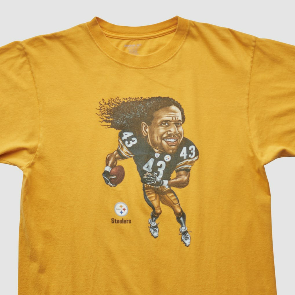 Pittsburgh Steelers Reebok 2000s T-shirt Yellow Vintage | Fanatics