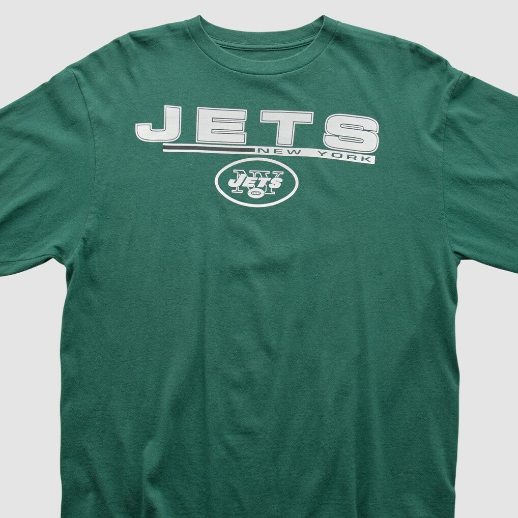 New York Jets Majestic 2010s Long Sleeve T-shirt Green Vintage | Fanatics