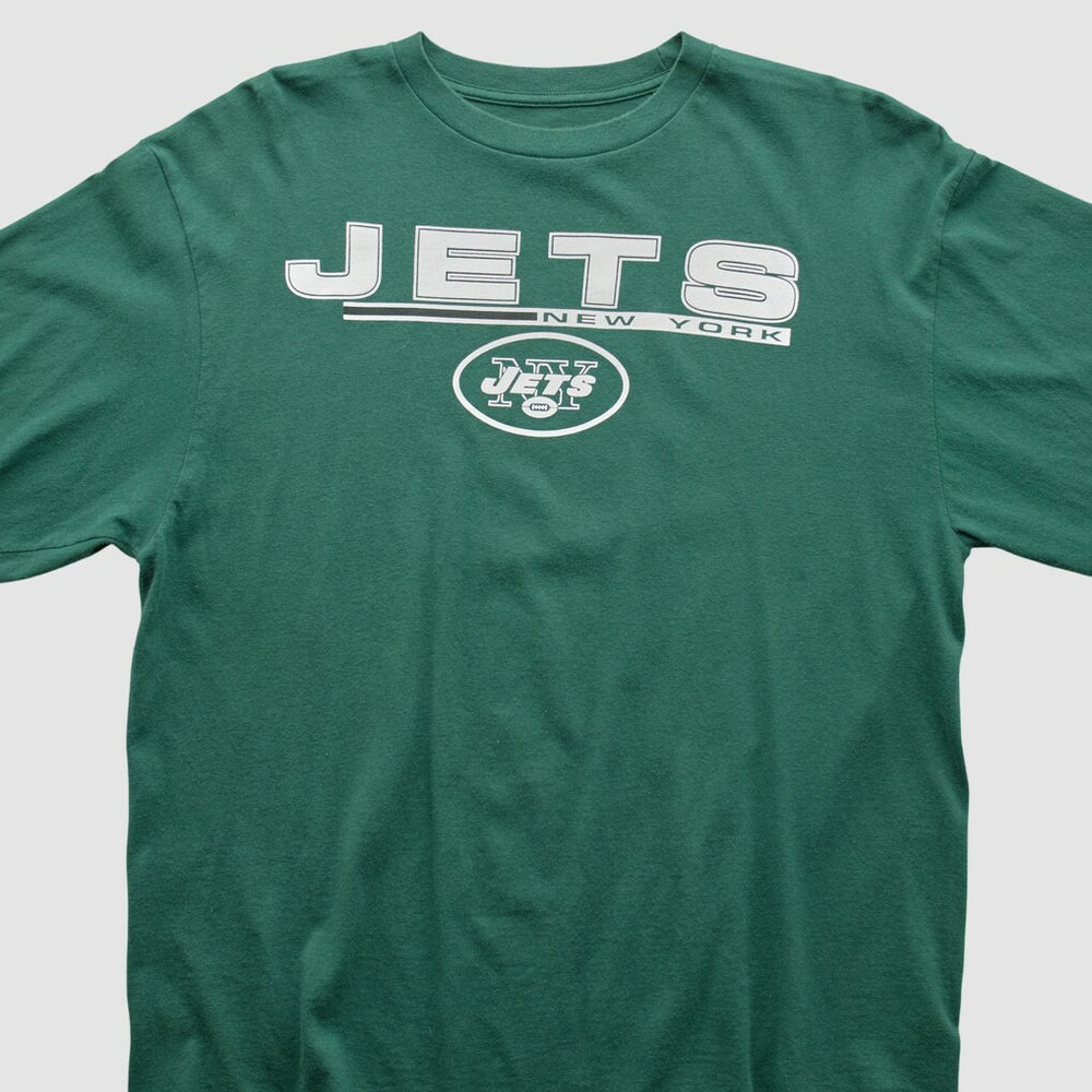 New York Jets Majestic 2010s Long Sleeve T-shirt Green Vintage | Fanatics